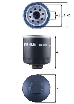 OC1539 Mahle Original