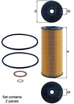 OX137D1S Mahle Original