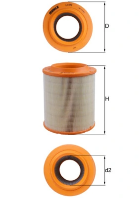 Filtro de aire para Audi A8 4E2, 4E8