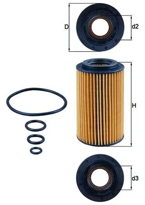 OX1537D Mahle Original