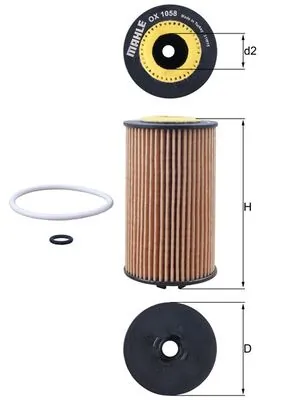 OX1058D Mahle Original