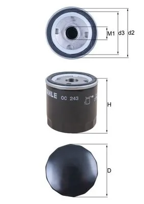 OC243 Mahle Original