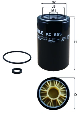 KC553D Mahle Original