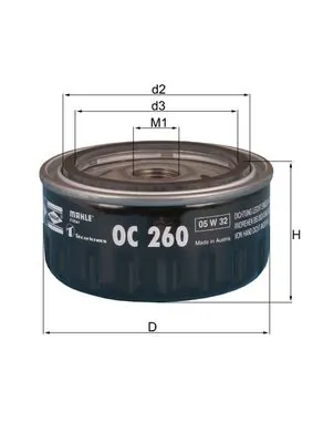 OC260 Mahle Original