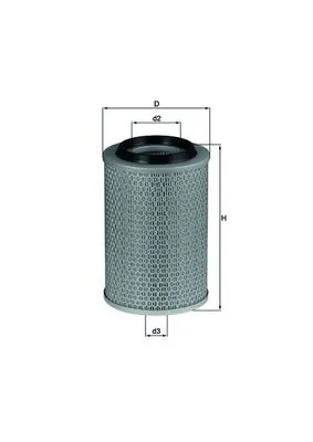 Filtro aire para Mercedes 100  (631)