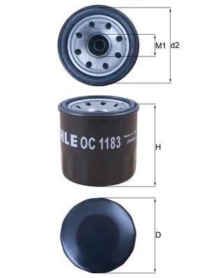 OC1183 Mahle Original