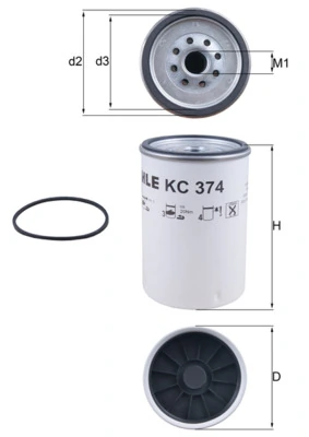 KC374D Mahle Original