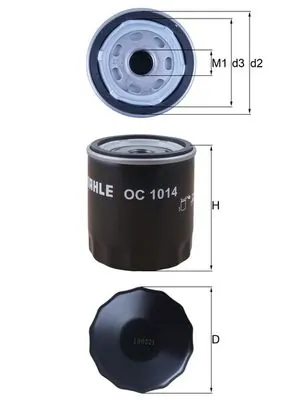 OC1014 Mahle Original