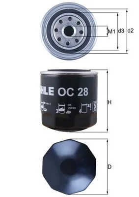 OC28 Mahle Original