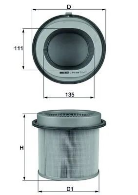 LX670 Mahle Original