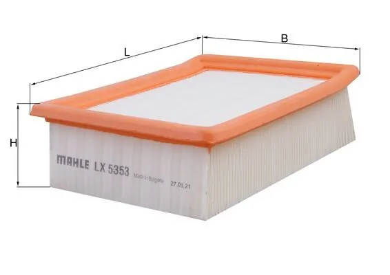 El filtro de aire Mahle Original LX3535 precio, desde 10,45 EUR