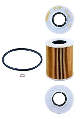 OX369D Mahle Original Filtro aceite