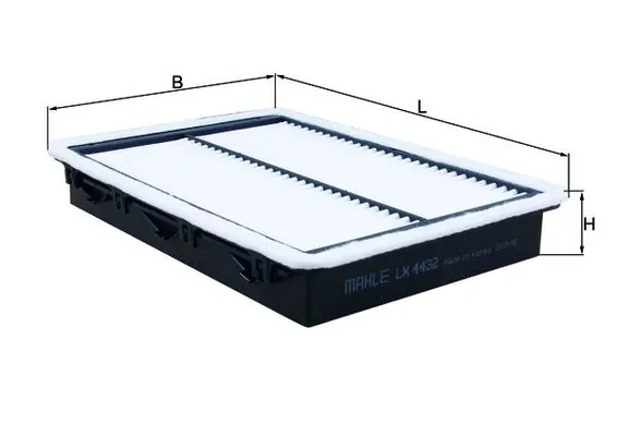 LX4432 Mahle Original Filtro de aire de motor
