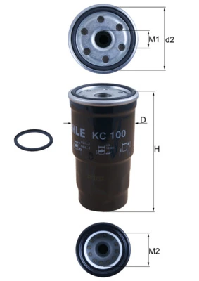 Filtro combustible Toyota RAV4 III desde 10,96 €