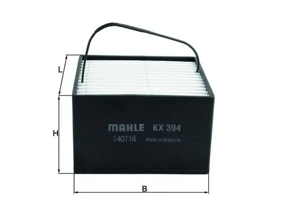 KX394 Mahle Original Filtro de gasolina