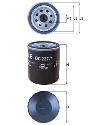 OC2371 Mahle Original