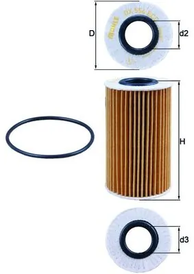 OX554D1 Mahle Original