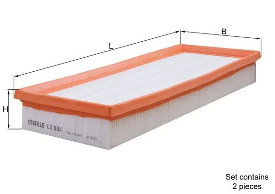 El filtro de aire Mahle Original LX804S precio, desde 15,43 EUR