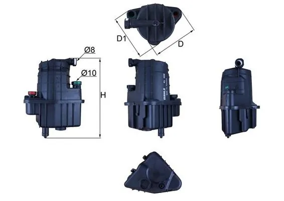 KL469 Mahle Original Filtro de gasolina