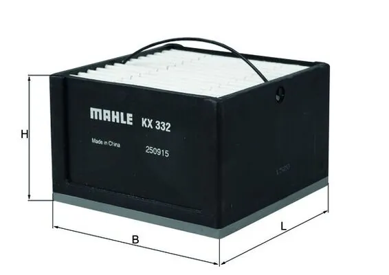 KX332 Mahle Original Filtro de gasolina