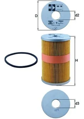 OX18D Mahle Original
