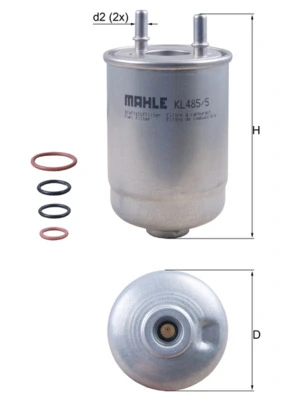 Precio del repuesto Filtro de gasoil Megane III coupé