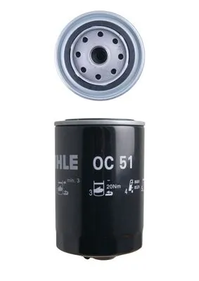 OC51 Mahle Original Filtro aceite