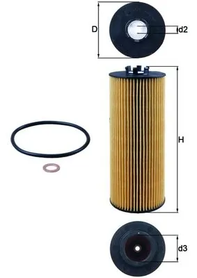 OX164D Mahle Original