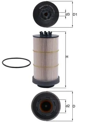 KX801D Mahle Original