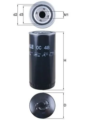 OC48 Mahle Original