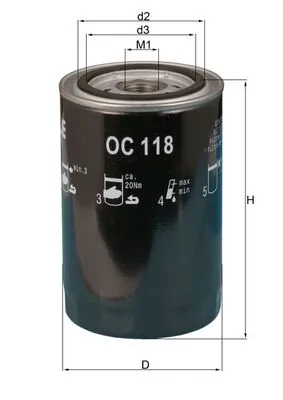 OC118 Mahle Original