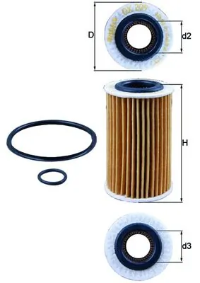 OX209D Mahle Original