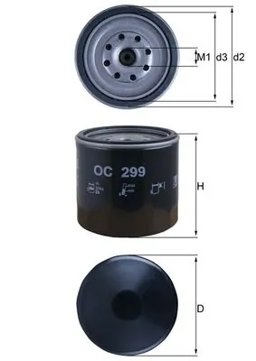 OC299 Mahle Original