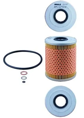 OX187D Mahle Original Filtro aceite