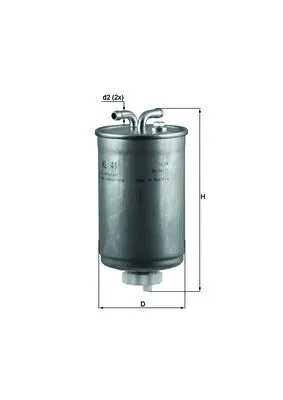 Comprar Filtro de combustible Ford Fiesta III GFJ a bajo precio