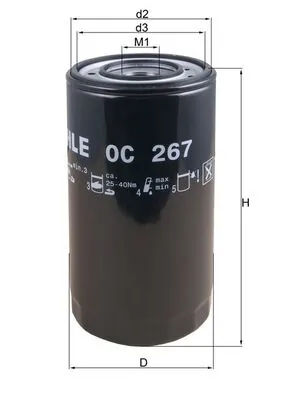 OC267 Mahle Original