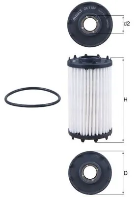 OX1184D Mahle Original