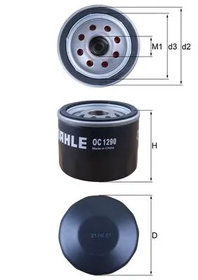 OC1290 Mahle Original