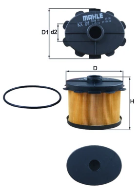 KX84D Mahle Original