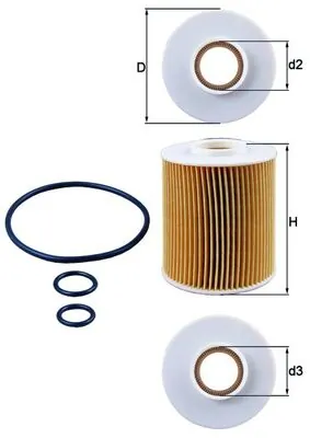 OX1634D Mahle Original
