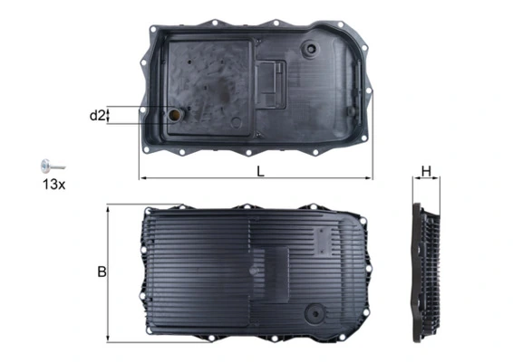 HX184KIT Mahle Original