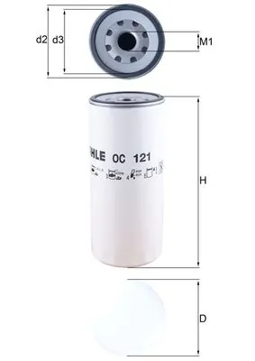 OC121 Mahle Original