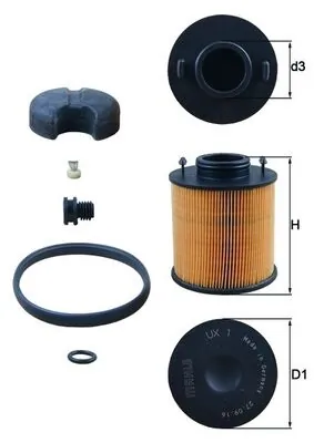 UX1D Mahle Original