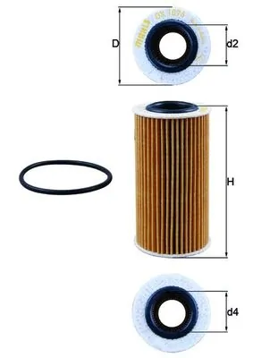 OX1076D Mahle Original