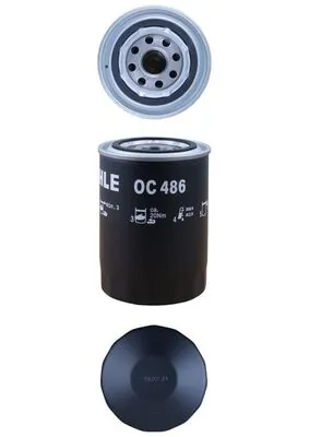 OC486 Mahle Original Filtro aceite