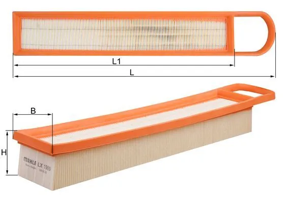 Filtro aire para Citroen C4  (UA)