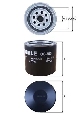 OC383 Mahle Original