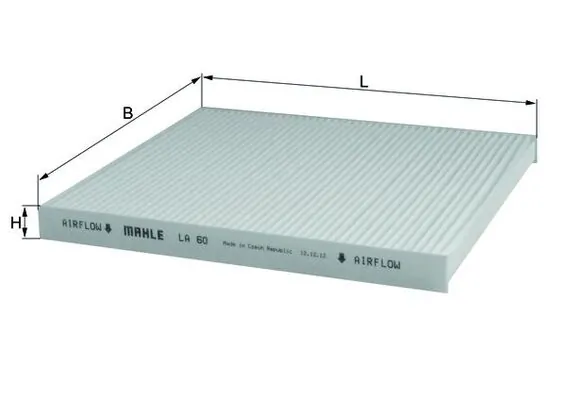Filtro aire acondicionado coche Renault Megane  (JA0, JA1)
