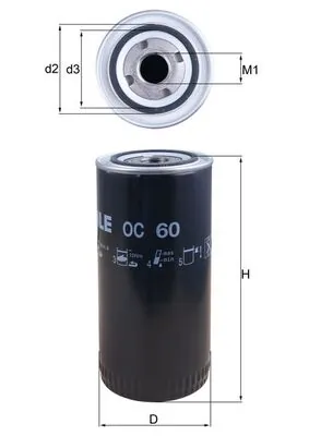 OC60 Mahle Original