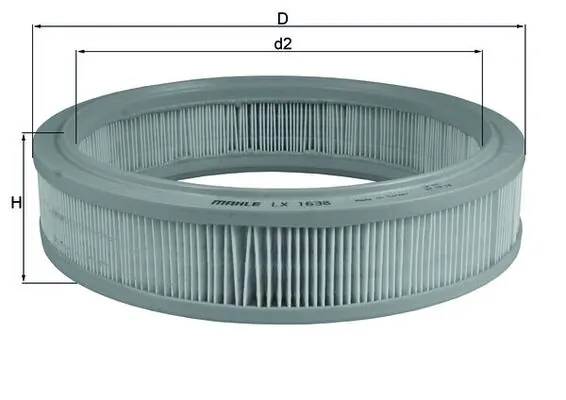 LX1638 Mahle Original